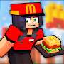 Mod of McDonald's in Minecraft