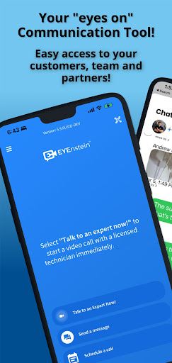 Android application EYEnstein screenshort