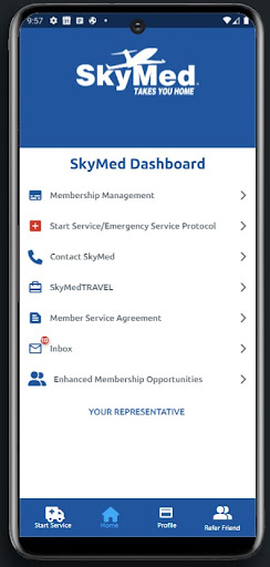 SkyMed Screen 2
