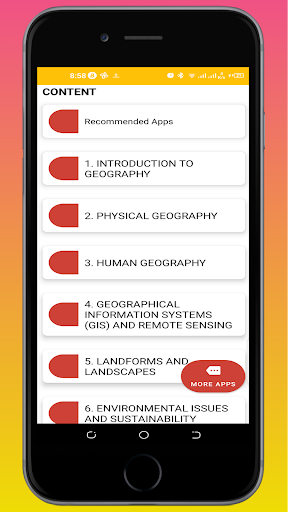 Geography Textbook (GCE) Screenshot 1 - AppWisp.com