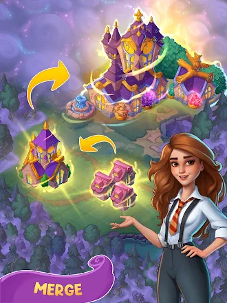 Game screenshot Fable Town: Merging Games mod apk