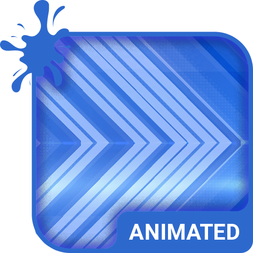 Blue Live Wallpaper + Keyboard logo