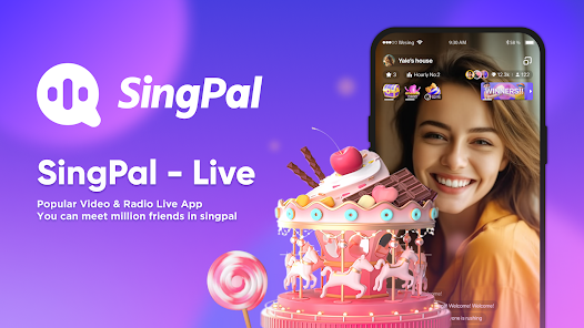 Screenshot 7 SingPal - Go Live, Go Sing android