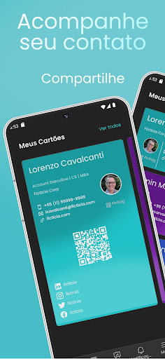 Android application Pegue meu contato screenshort