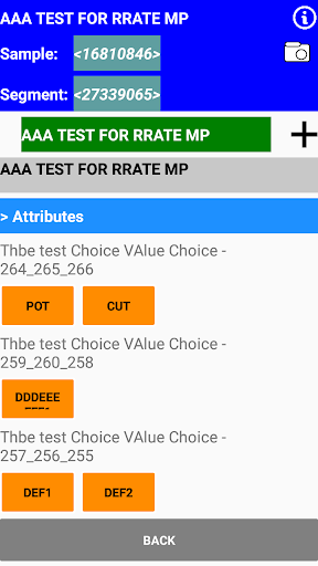 Android application rInspectorX screenshort