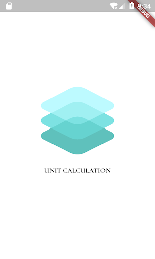 Android application Unit Converter screenshort