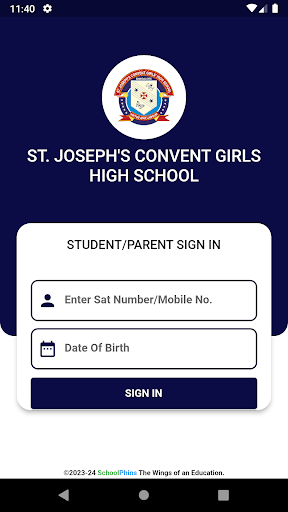 Android application ST. JOSEPH'S (SJCGHS) screenshort
