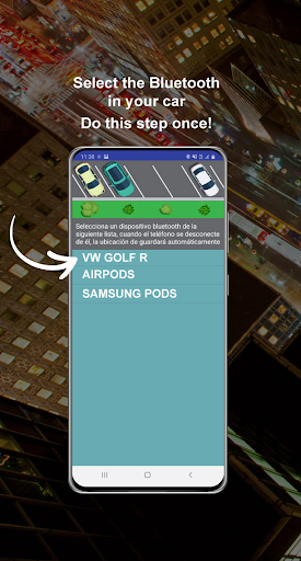 Android application Dude, Where's My Car? screenshort