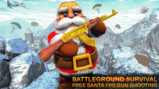 Battleground Survival Free Santa Fps Gun Shooting Applications Sur Google Play