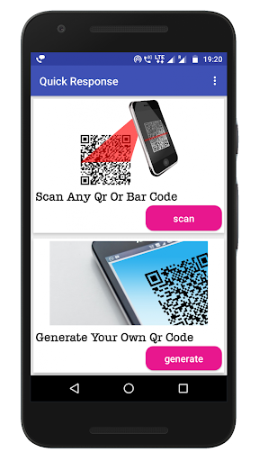 Quick Response - QR & Barcode  Screenshot 1 - AppWisp.com