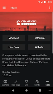 Champions App