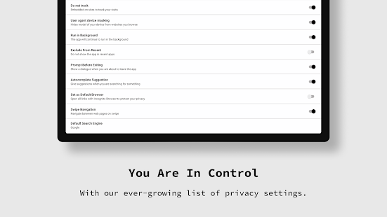 Incognito Browser - Go Private Tangkapan layar