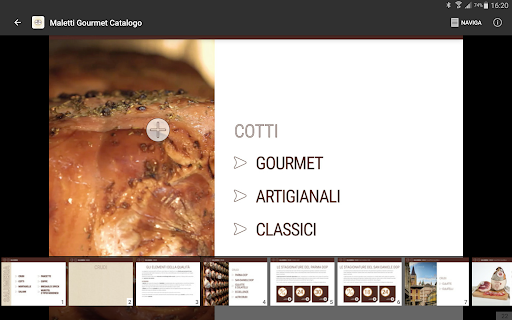 Maletti Gourmet Catalogo Screen 2