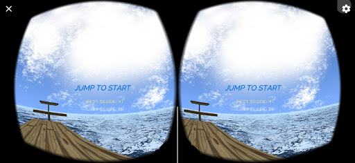 Android application VR Jumping screenshort