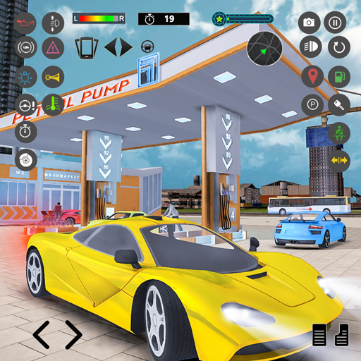 Gas Station: Car games logo