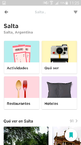 Captura de Pantalla 1 Salta: guía de viaje y mapa 🏜 android