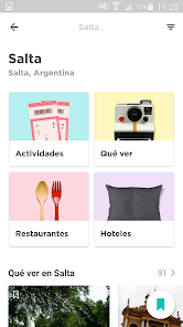 Captura 1 Salta: guía de viaje y mapa 🏜 android