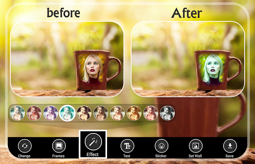 Mug Photo Frames - Hot Coffee  screenshot 2