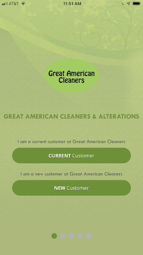 Android application Great American Cleaners screenshort