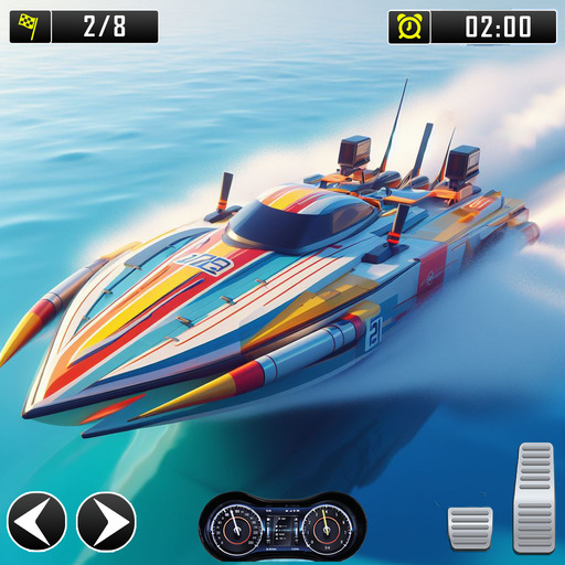 Boat Racing: Speed Boat Game  Icon