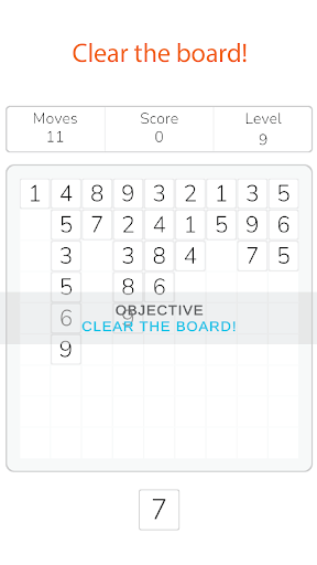 Android application Number Merge Mania screenshort