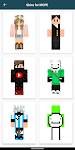 screenshot of Youtuber Skins for Minecraft