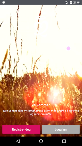 Android application NettDating – Møteplassen for s screenshort