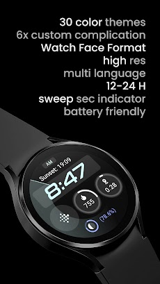 Active 2: Wear OS 4 watch faceのおすすめ画像2