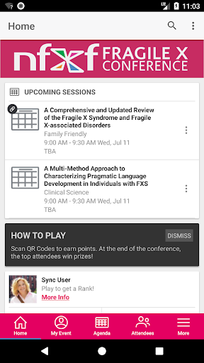 NFXF Fragile X Conference Screenshot 2 - AppWisp.com