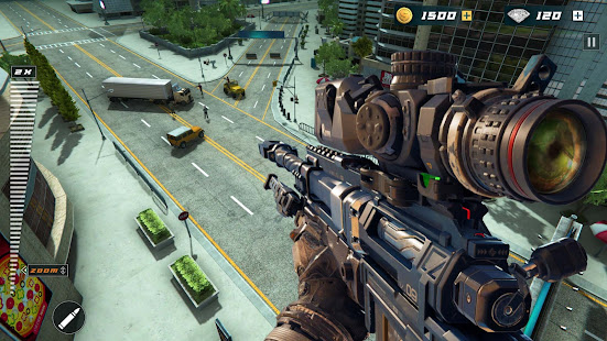 Sniper Shooting 3D Sniper Game 1.12 APK screenshots 4