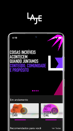 Android application Laje screenshort