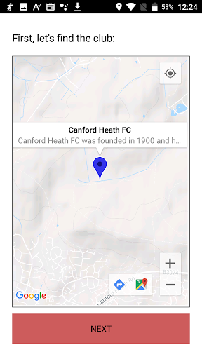 club2app Screen 2