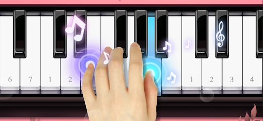 Pink Piano App