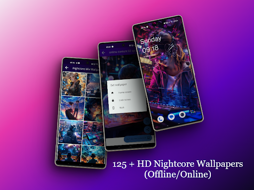 Nightcore Music & Wallpapers Screen 3