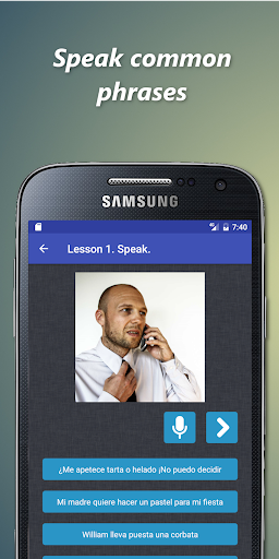 How to learn spanish speaking Screen 2