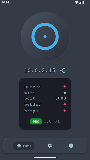 Screenshot of HTTP FS PRO (file server)