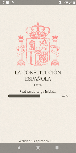 Android application Constitución Española 1978 - P screenshort