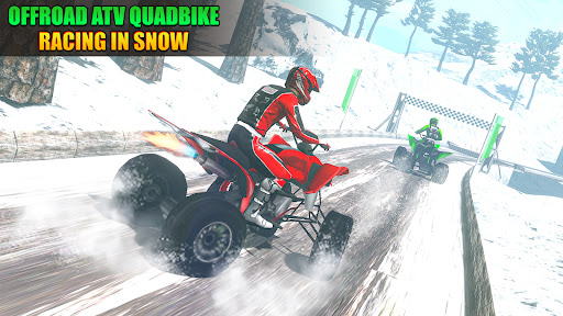 Snow ATV Bike Racing Snowcross Screen 3