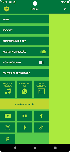 Rádio Jade FM Screen 3
