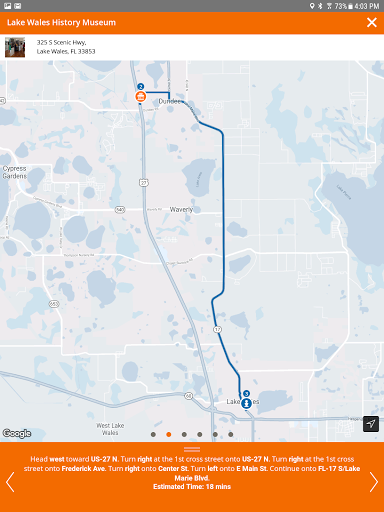 Screenshot of Visit Central Florida