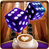 Backgammon Cafe (Online) icon