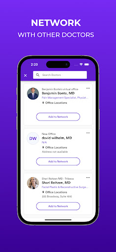 BookMD for Doctors Screen 3