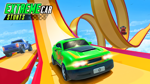 Mega Ramp Car Stunts: Crazy Car Racing Game android2mod screenshots 2
