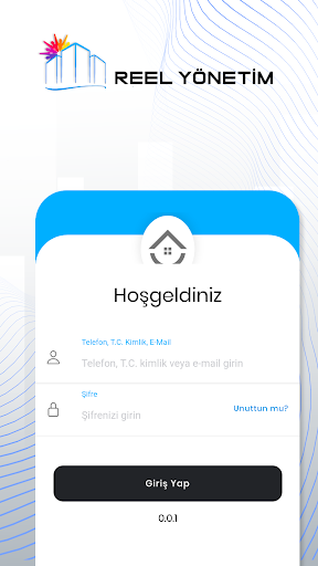 Android application REEL YÖNETİM screenshort