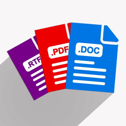Doc PDF Reader Rtf file reader logo