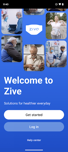 Android application Zive screenshort