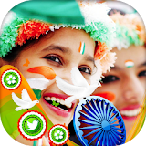 India Flag Independence Day & Republic Day Theme icon