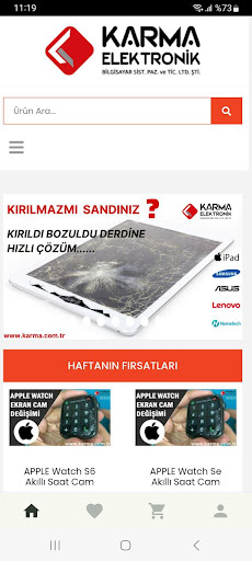 Android application KARMA screenshort