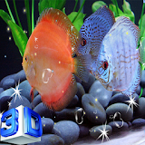 3D Discus Aquarium Live Wallpaper icon