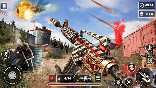 Fire Squad survival MOD APK (GOD MODE/DUMB ENEMY) 3